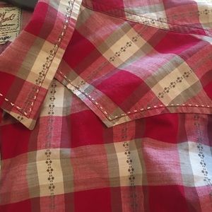 Lucky Brand Western Style Shirt